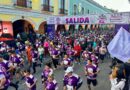 Invade Marea Morada Calles de Tlaxcala con el Medio Maratón Internacional Tlaxcallan